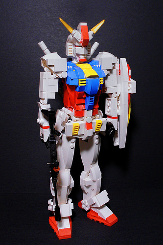 【MOC】ˊ1/64 Gundam RX78-2 鋼彈含駕駛艙分享