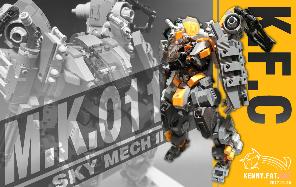 【肥貓˙重工】人型機甲M.K.-011 Sky Mech II 飛行機甲II