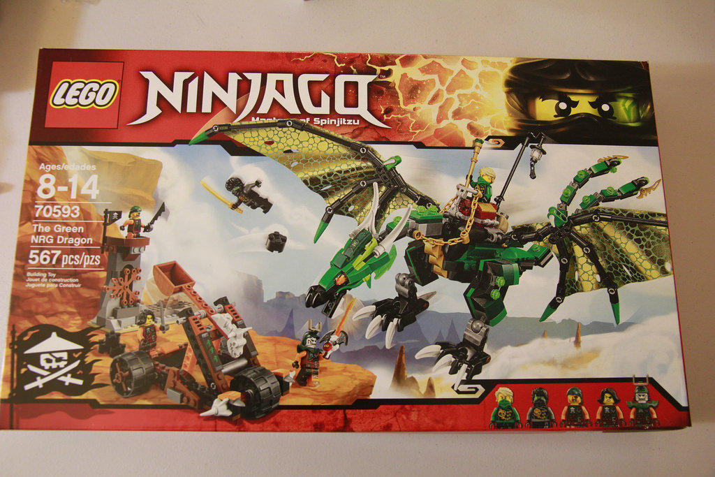 [傑佛利開箱] 70593 忍者綠龍