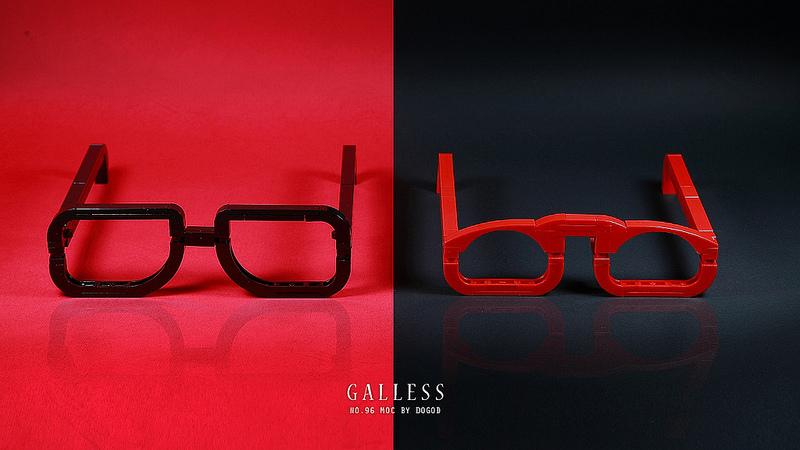 【狗神磚創Moc】眼鏡 X Glasses