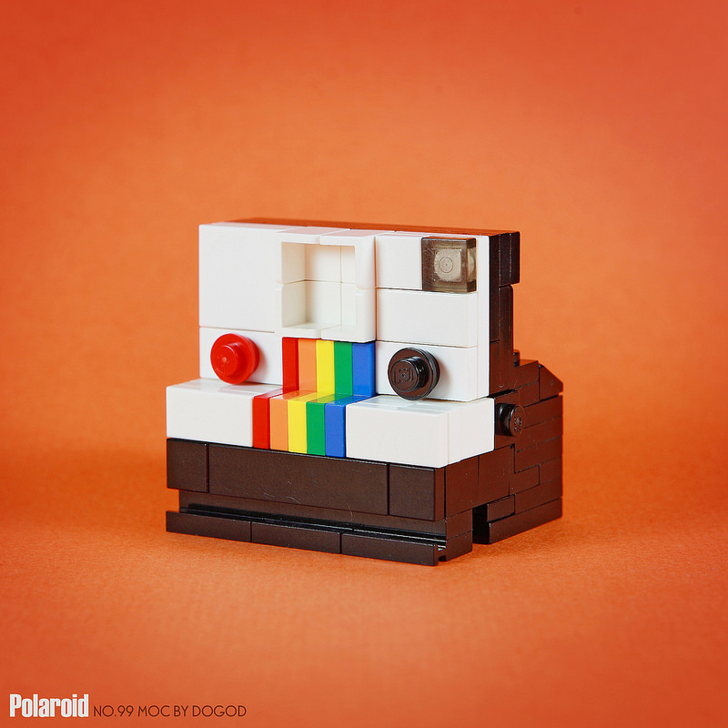 【狗神磚創Moc】拍立得 X Polaroid