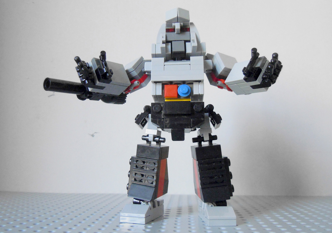 【變形金剛moc】“Transfor萌s” G1擎天柱 vs 威震天