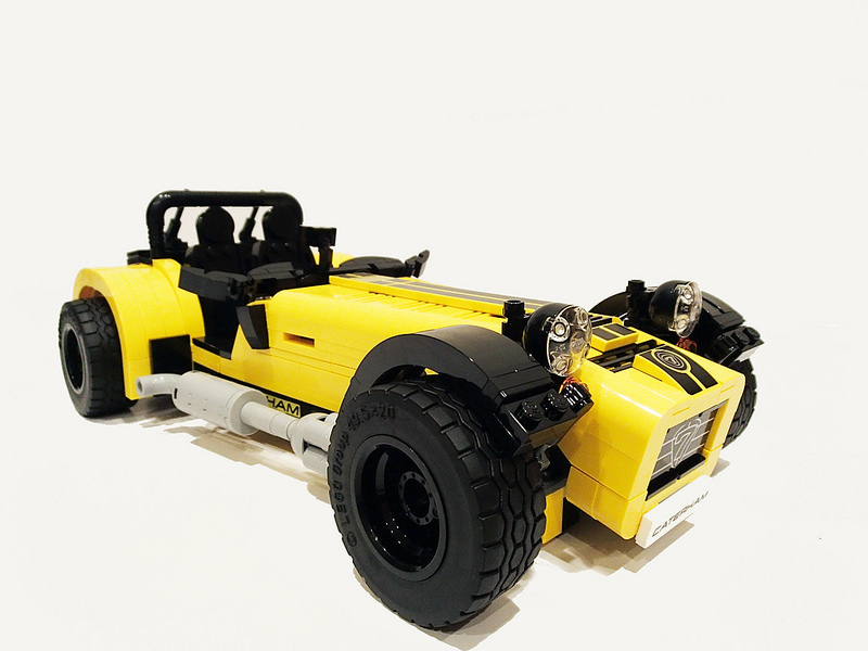 [戴樂高開箱] Ideas  #14 21307 Caterham Seven 620R