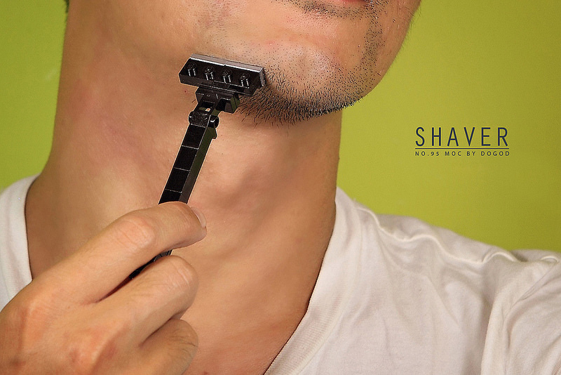 【狗神磚創Moc】刮鬍刀 X Shaver