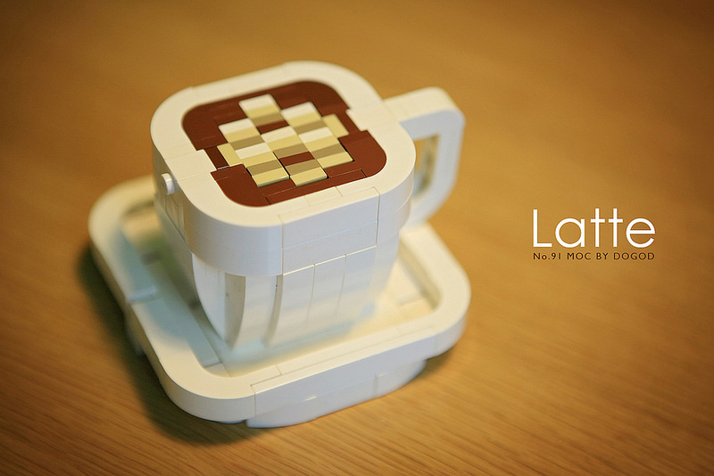 【狗神磚創Moc】拿鐵 X Latte