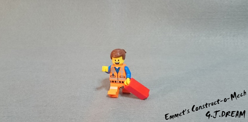 【G.J.MOC】THE LEGO MOVIE 艾密特 工程機甲 + 超級憤怒獨角貓