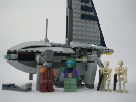 2009 星戰系列 8036 Separatists Shuttle
