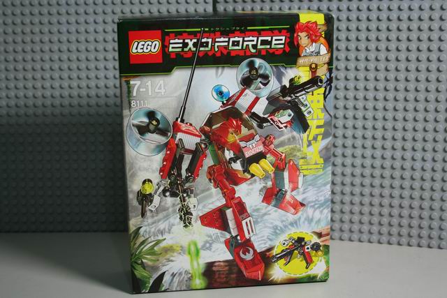 2008 Exo-Force 系列 8111 River Dragon 速攻河龍號