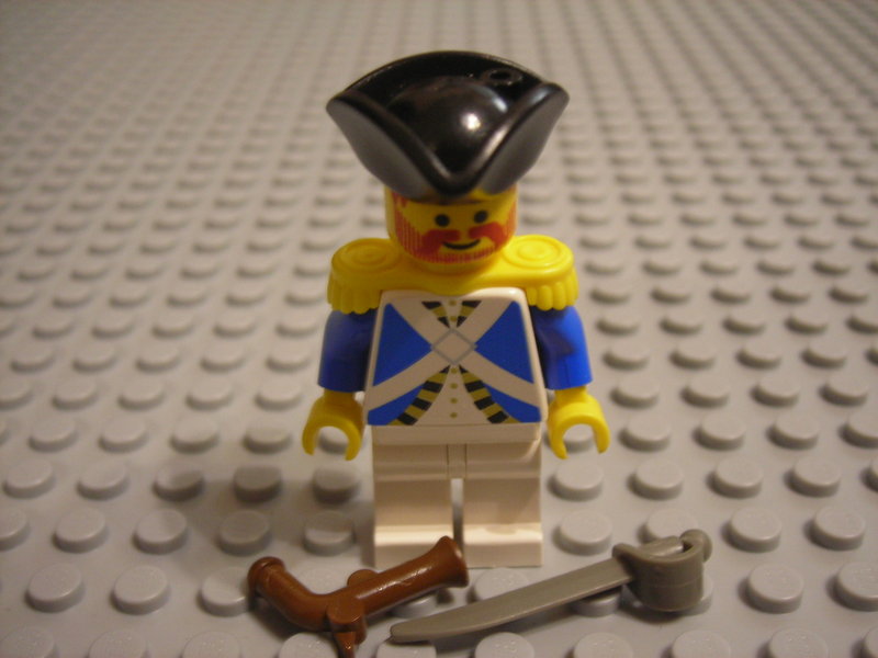 三角帽藍官兵/軍官