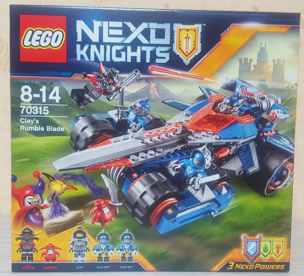 2016 70315 Clay’s Rumble Blade 克雷的聖劍戰車