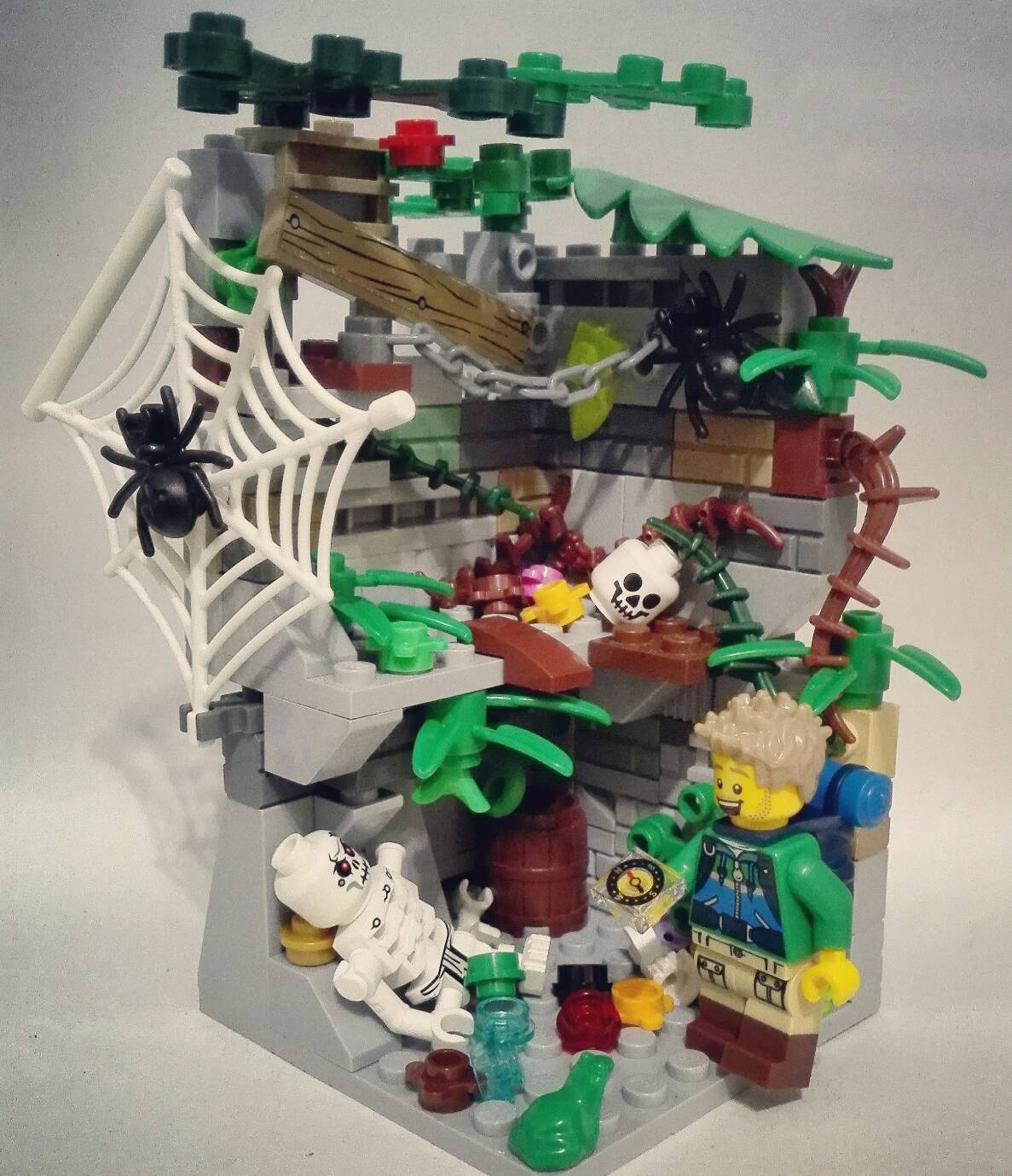 8x8 迷你小場景(徒步旅行者)