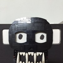 【YyBrick Studio】萬聖節-骷髏臉