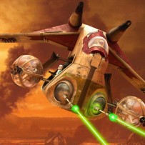 【星球大战moc】共和国炮艇