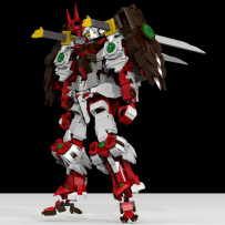 用LEGO做出 戰國異端高達