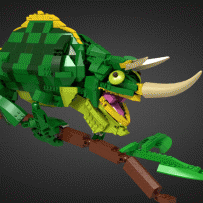 [MOC] LEGO 傑克森變色龍