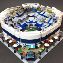 迷你大聯盟棒球場 Microscale Baseball stadium(English included)