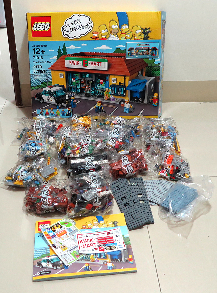 [開箱]71016 辛普森超市(The Kwik-E-Mart)