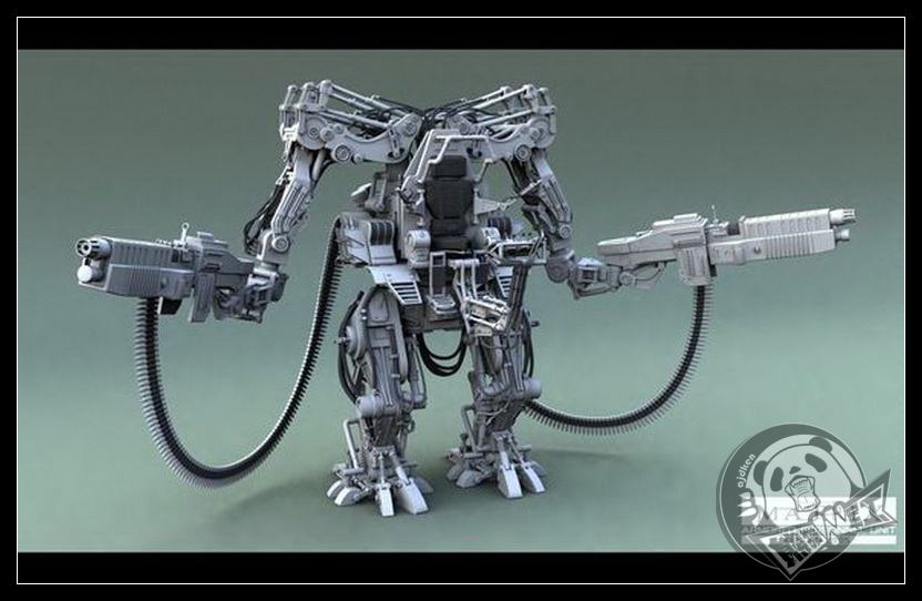 【熊猫军工】駭客帝國  Matrix APU武裝機甲