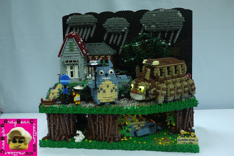 06. 龍貓+貓巴士 by 小熊  (經典電影由我砌)