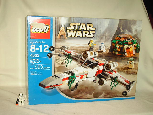 2003 星戰系列 4502 X-Fighter 反抗軍X翼戰機-三版 & 尤達小屋