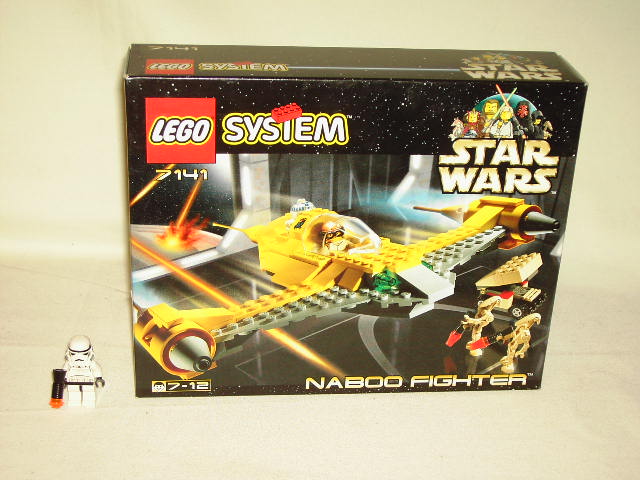 1999 星戰系列 7141 Naboo Fighter  那卜星戰機-初版