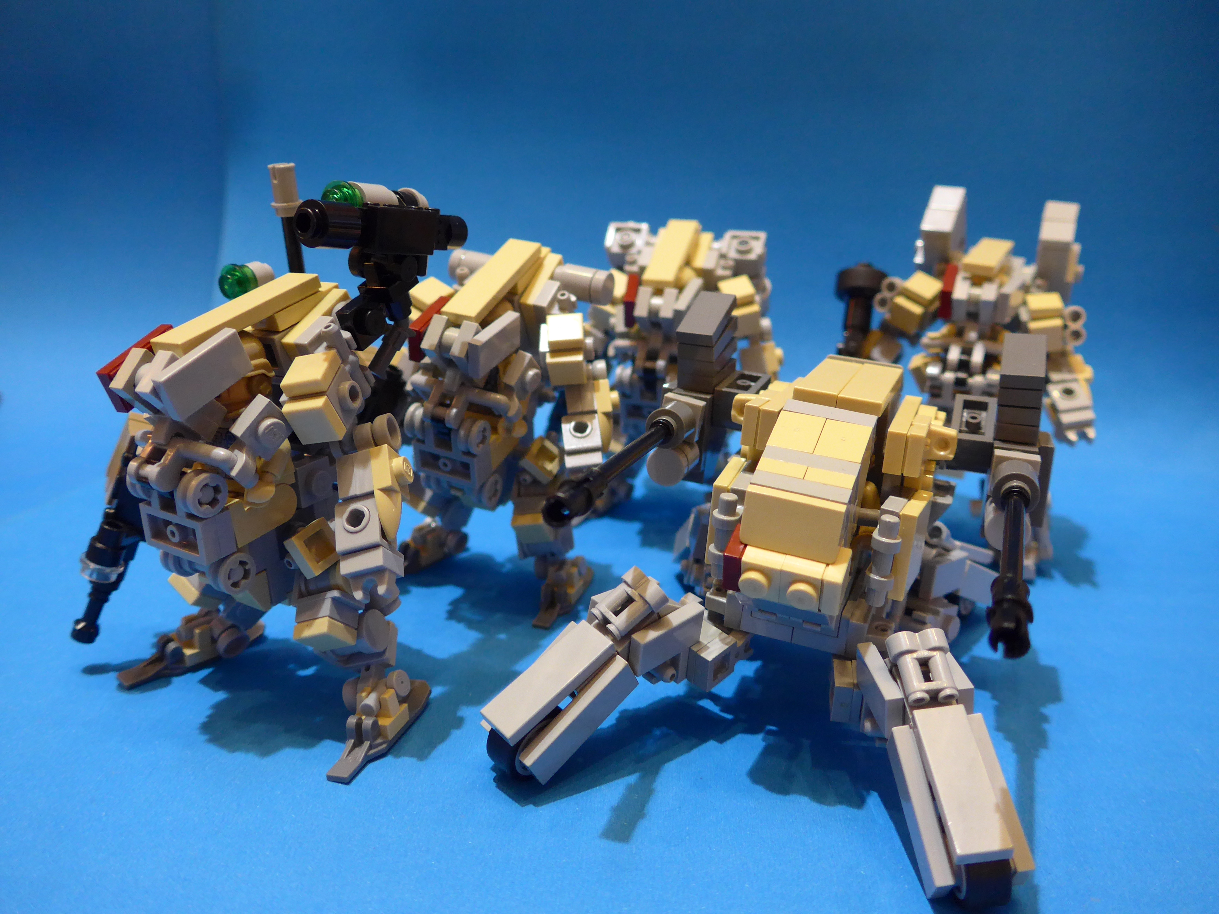 【喵子重工】“牛仔”可载人机甲战斗中队