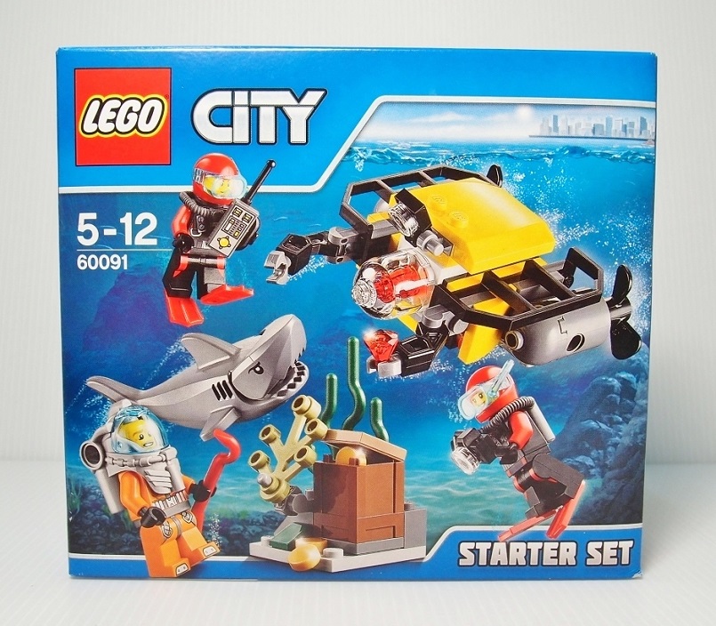 2015 City 60091 Deep Sea Starter Set 深海探險入門套裝