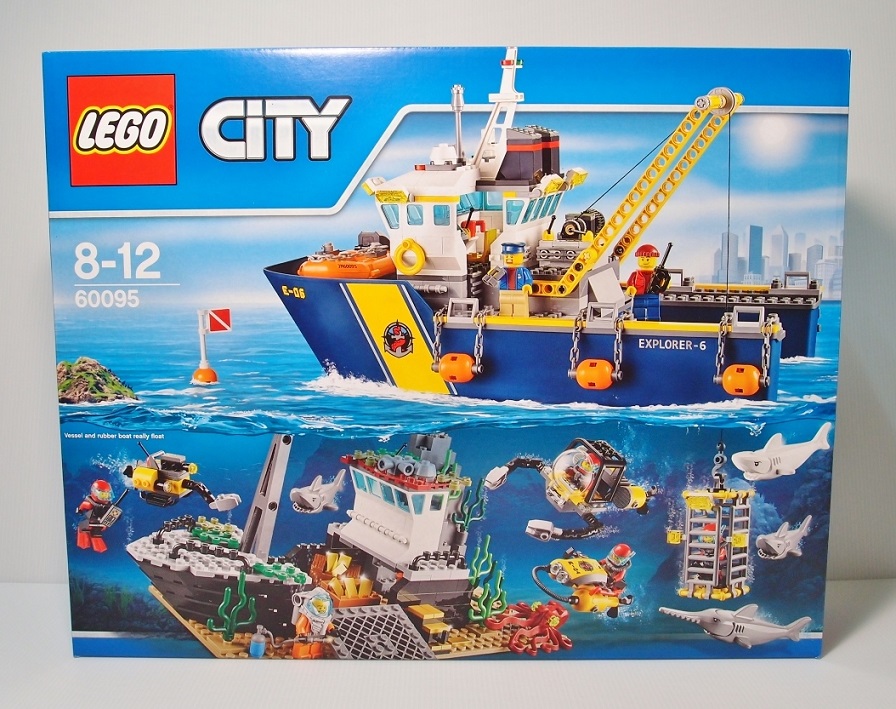 2015 City 60095 Deep Sea Exploration Vessel 深海探險探勘船