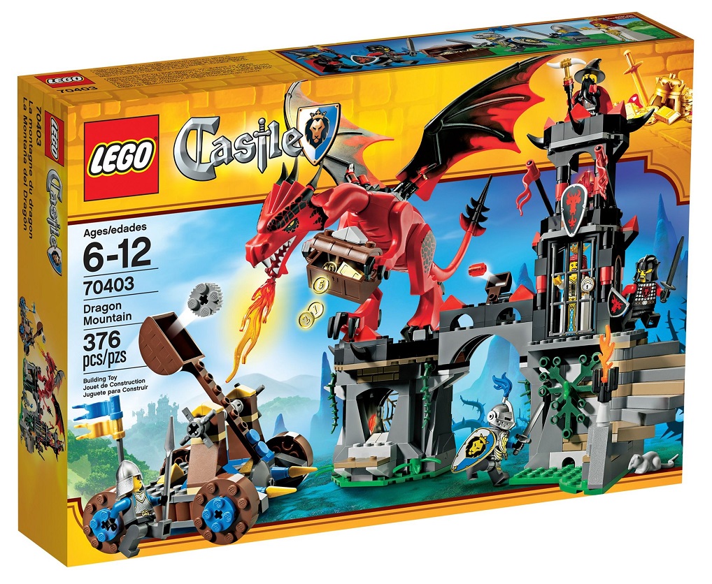 2013 Castle 70403 Dragon Mountain 噴火龍之山