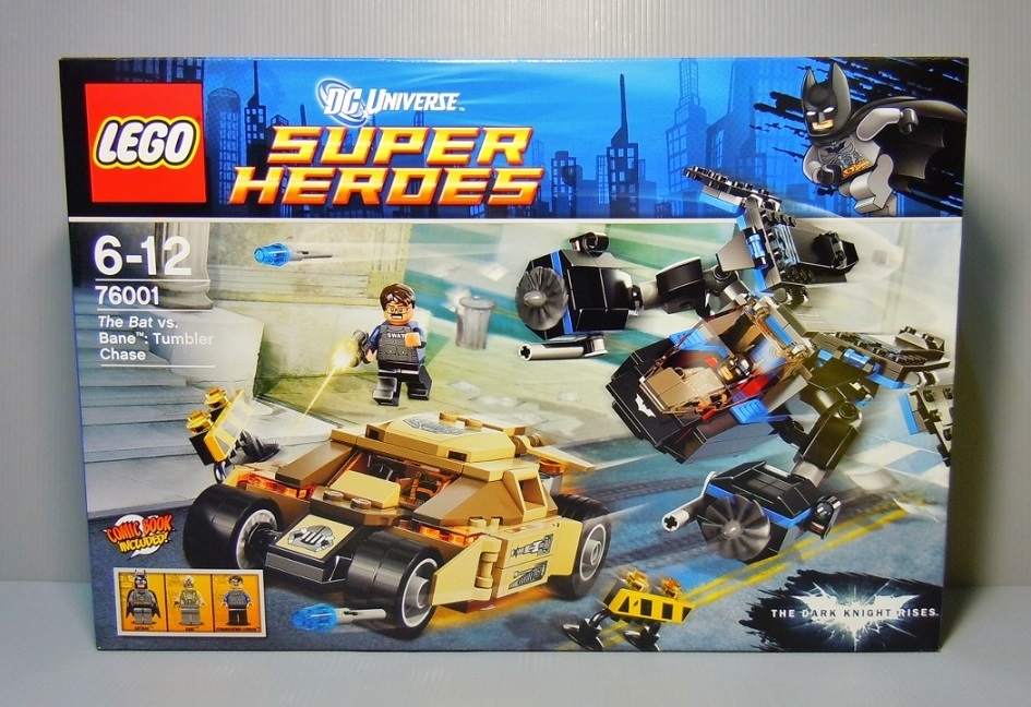2013 76001 The Bat vs. Bane : Tumbler Chase 蝙蝠戰機對抗班恩的裝甲車