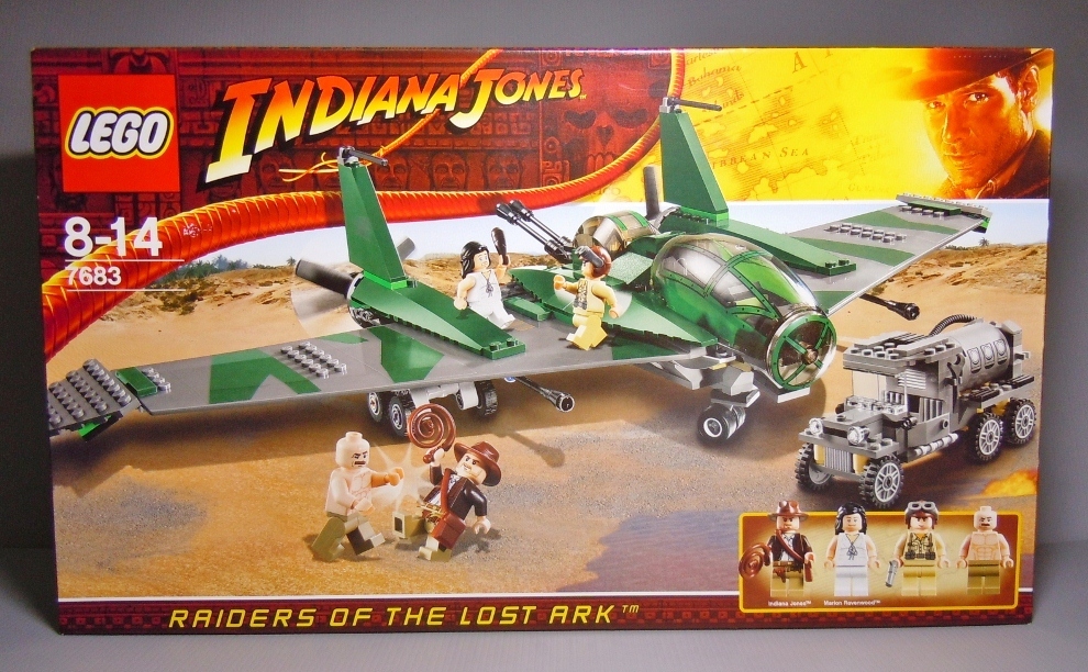 2009 Indiana Jones 7683 Fight on the Flying Wing 飛行翼之戰