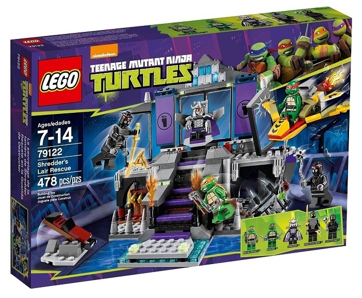 2014 TMNT 79122 Shredder's Lair Rescue 許瑞德的巢穴營救