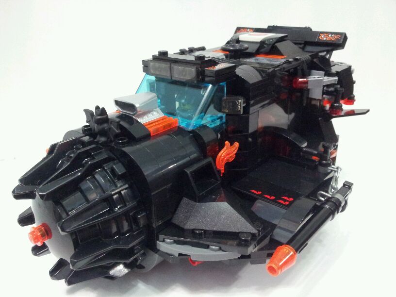 骷髏幫BOSS之黑蝙蝠號太空飛船 MOC Space Police