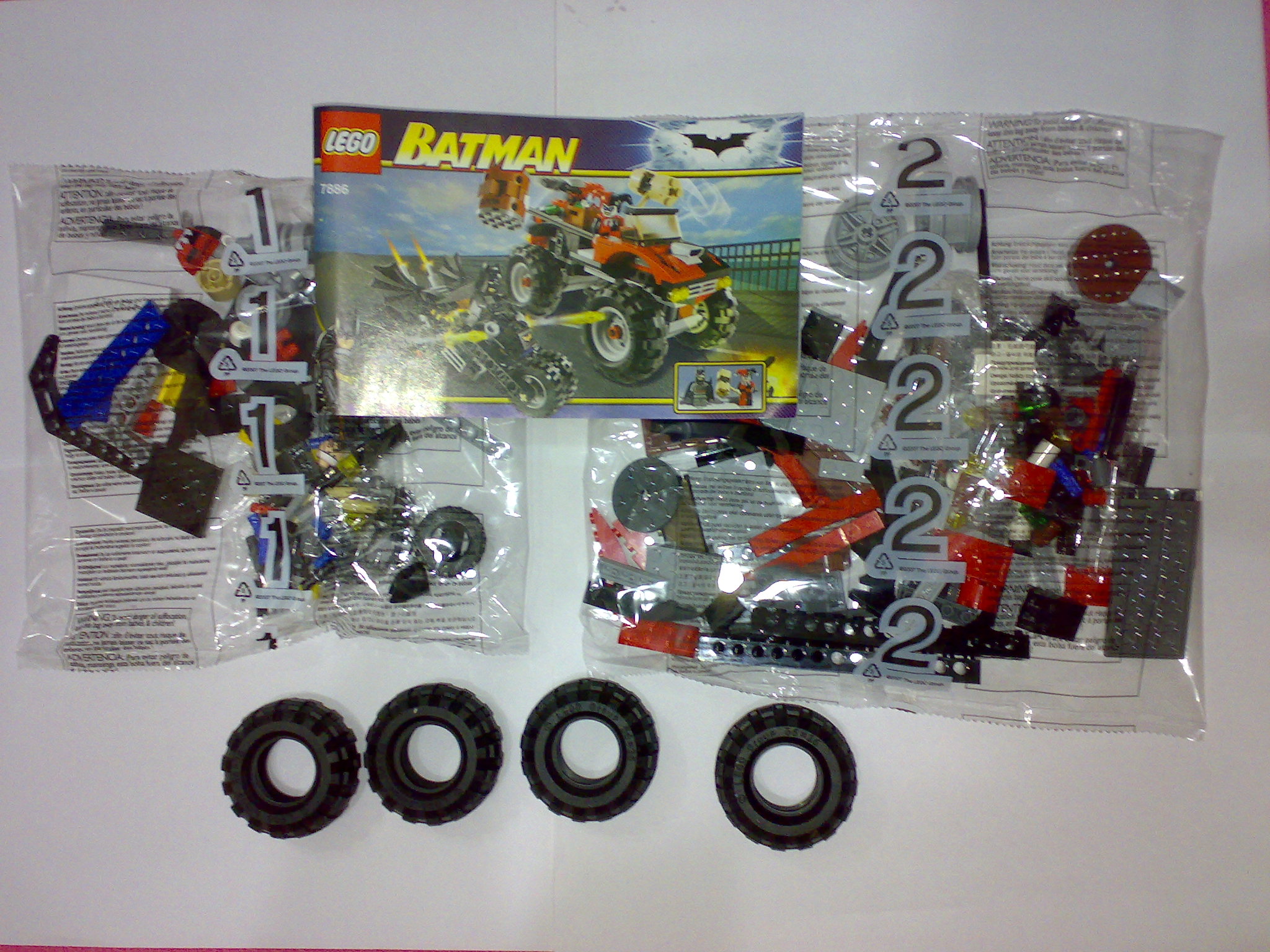 2008 蝙蝠俠系列 7886 The Batcycle™: Harley Quinn’s Hammer Truck