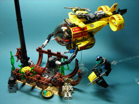 2007 深海系列 7776 沈船殘骸 The Shipwreck