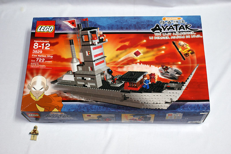 2006 降世神通系列 3829 Fire Nation Ship 聯邦火戰船