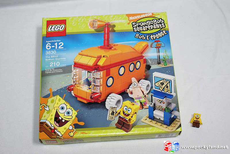 2008 海綿寶寶系列 3830 海綿寶寶公車 The Bikini Bottom Express