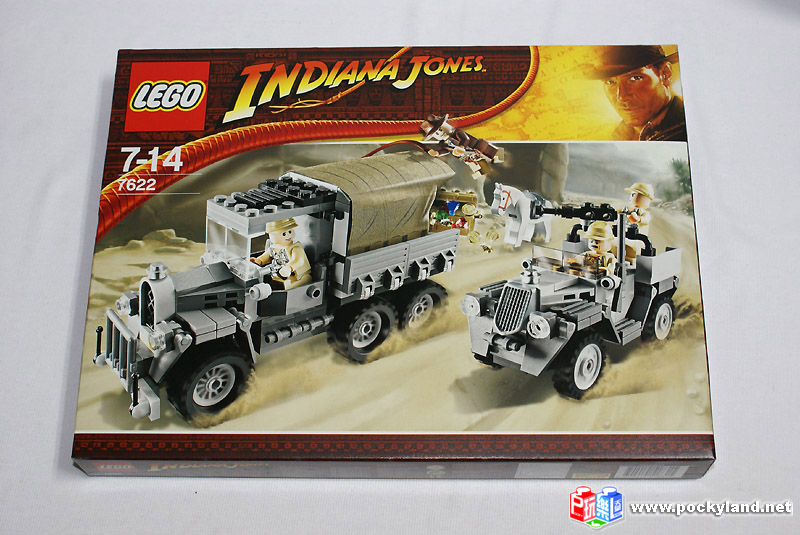 2008年 印第安那瓊斯系列 7622 Race for the Stolen Treasure 競速盜寶