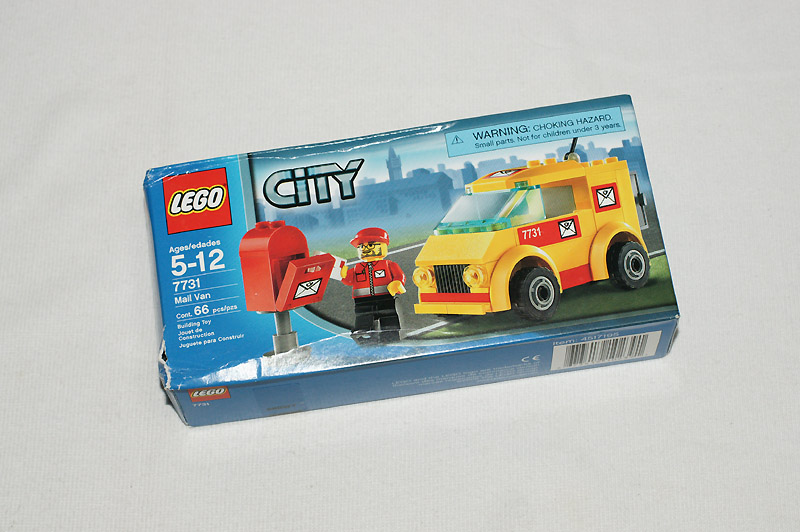 2008 城市系列 7731 Mail Van 郵車