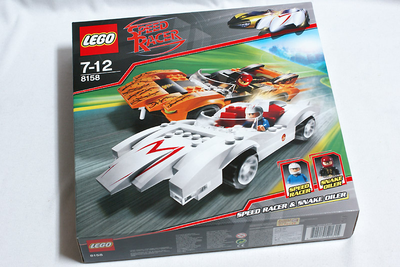 2008 駭速快手系列 8158 駭速快手和蛇行手 Speed Racer and Snake Oile