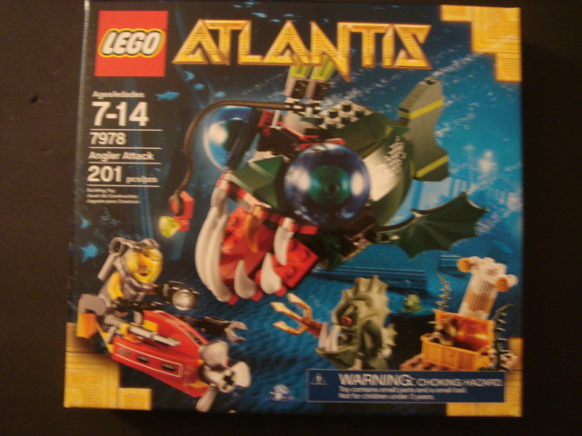2011亞特蘭提斯 7978 Angler attack (安康魚攻擊) 搶先開盒