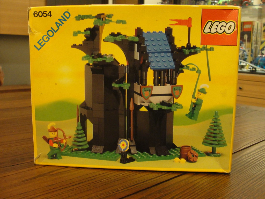 LEGO‧樂高‧編號：6054‧1988年‧Forestmen's Hideout