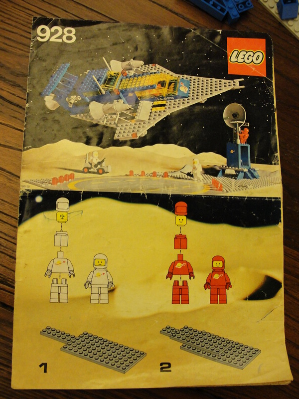 1979老品：太空系列 928 Space Cruiser And Moonbase / 太空巡航艦