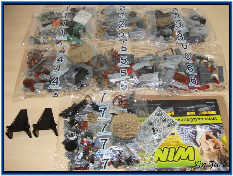 品鉴 Lego 9468 月光城