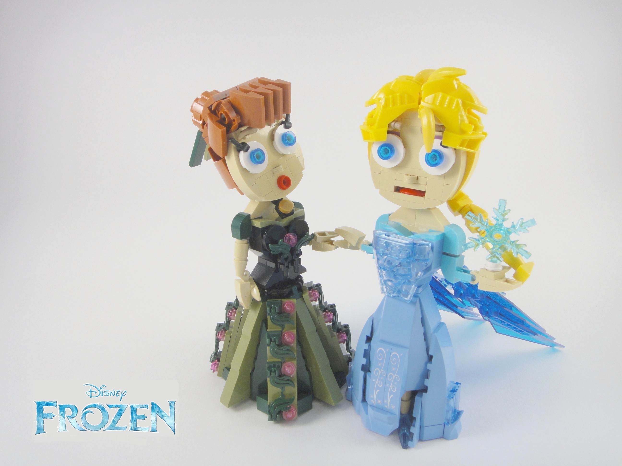 {YOS Lego 01} Anna & Elsa (Frozen)