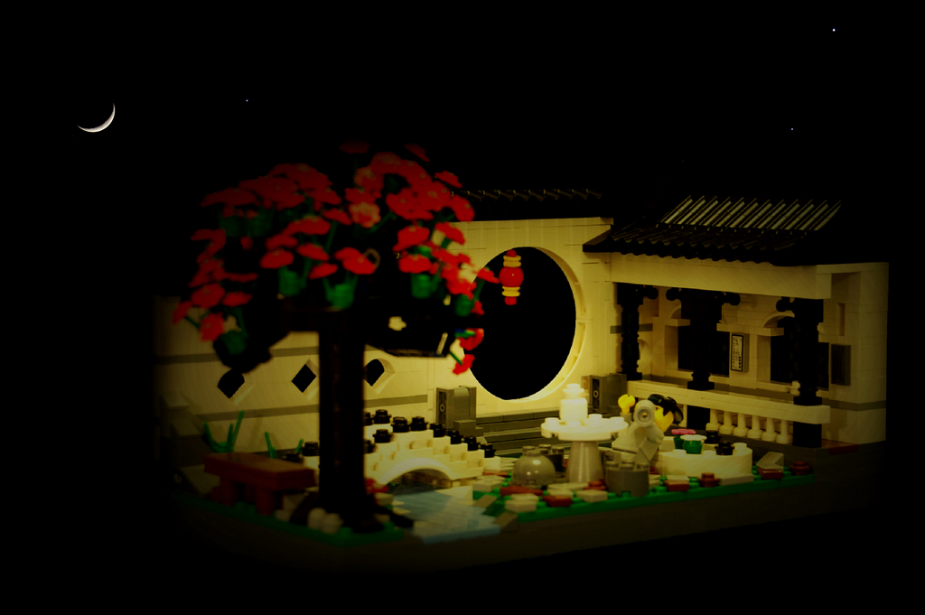 MOC-樹影夢(5)-月下獨酌