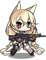 少女前線Q版人型(G41,M4A1,Five seveN)