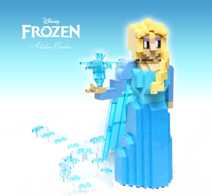 LEGO MOC - Frozen Elsa 冰雪奇緣
