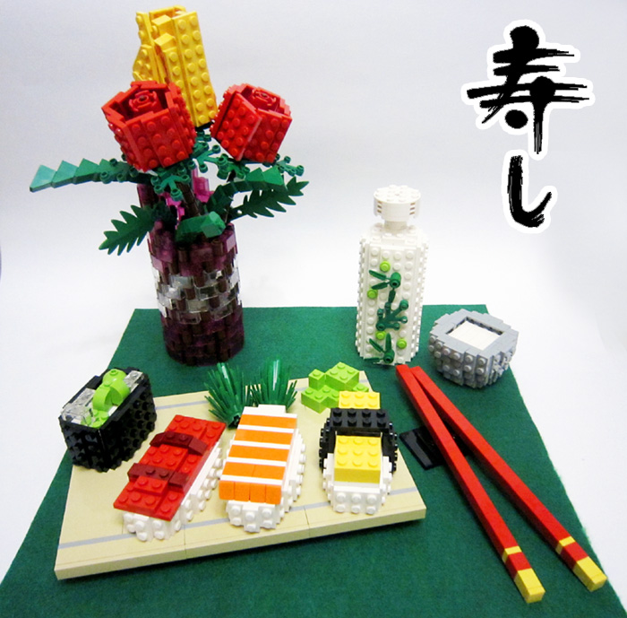 Lego MOC - 壽司 Sushi