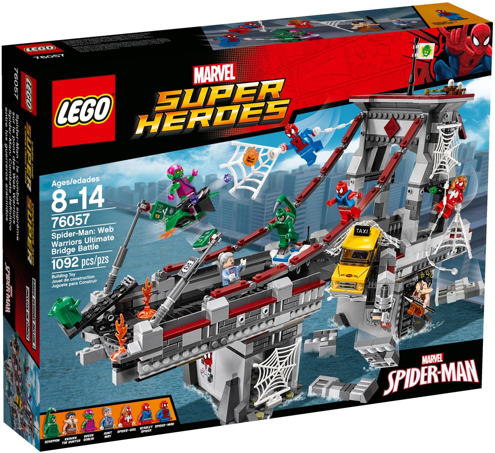 [評價] Lego 76057 Spider-Man: Web Warriors Ultimate Bridge Battle